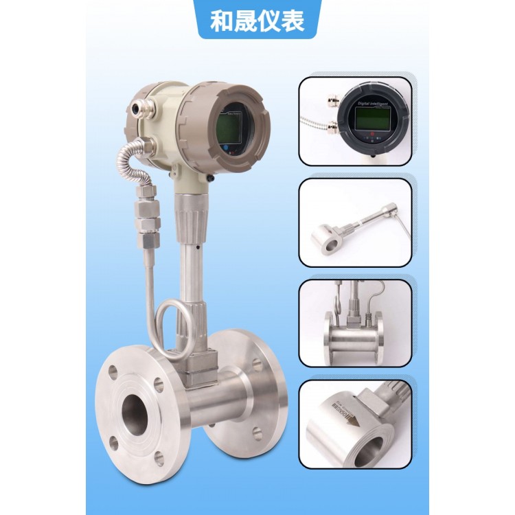 IC卡蒸汽涡街流量计 带监检证流量计