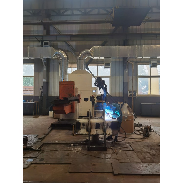 美蓝环保  可定制车间焊接集中除尘系统  大工件焊接烟尘净化图2