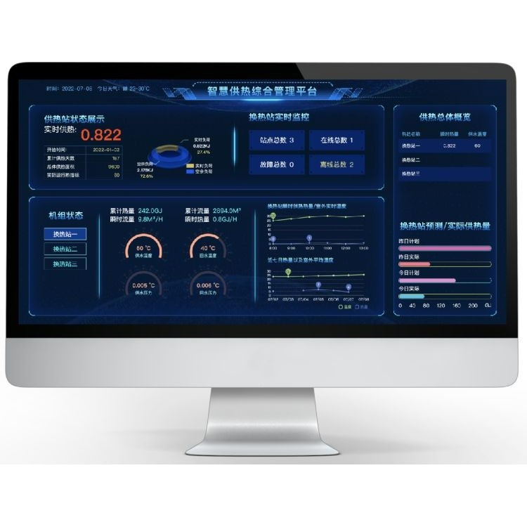 蒸汽预付费手机APP,IC卡型,计量管理中心-和晟测控图2