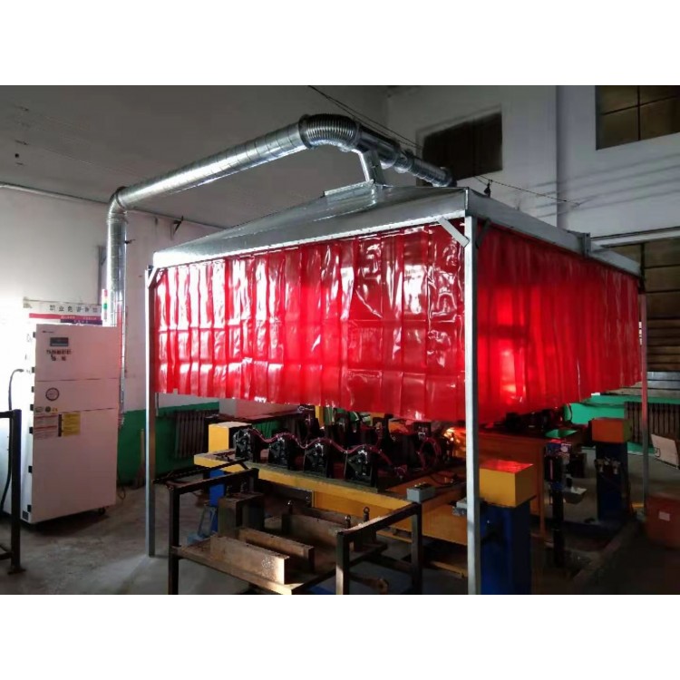 美蓝环保 机器人 焊接工作站 集尘罩集中除尘图3