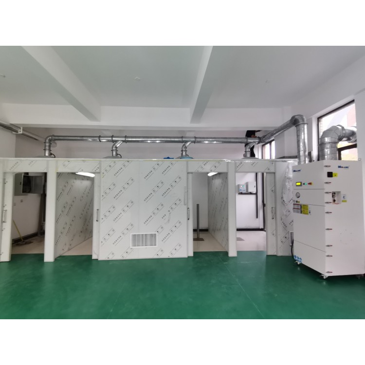 电力培训中心 焊接房 焊培工作站 集中除尘设备图3