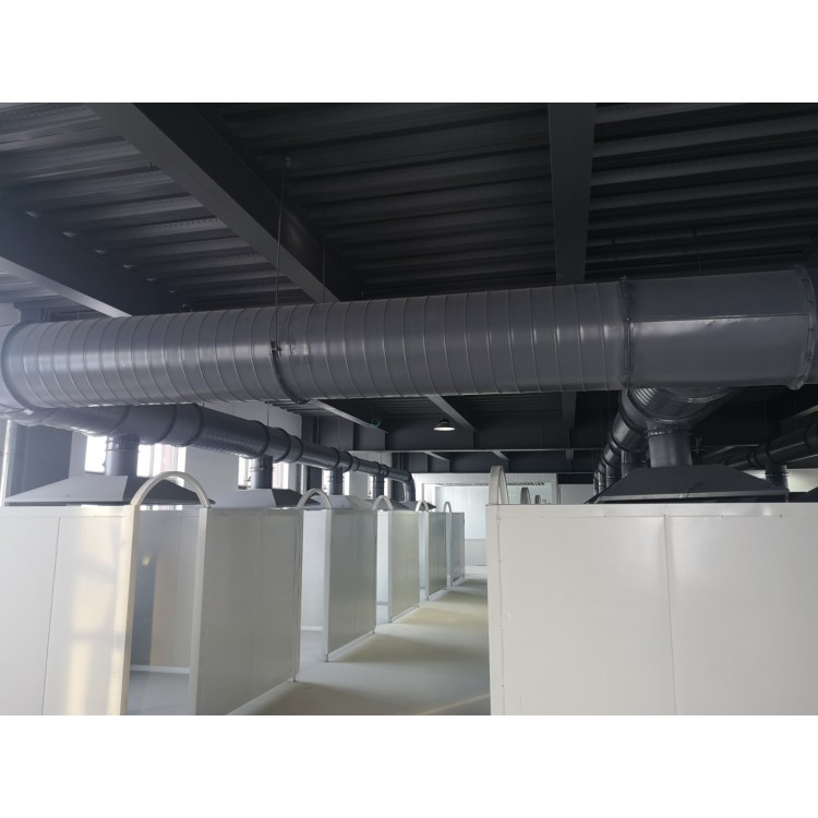 美蓝环保 焊培机构 焊接车间 中央集中除尘系统图3