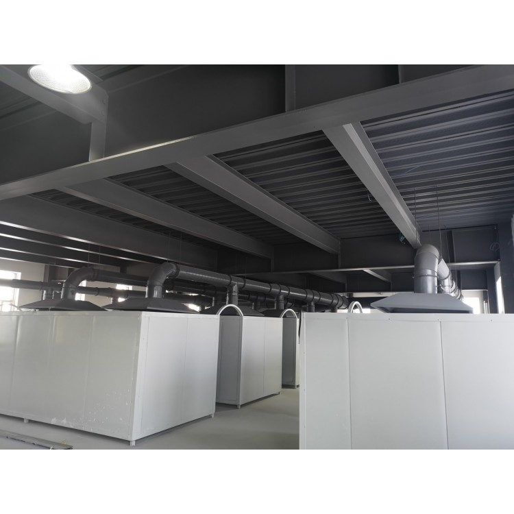美蓝环保 焊培机构 焊接车间 中央集中除尘系统图5