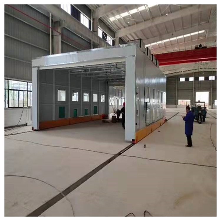 导轨式喷漆房 压风式整体喷漆房