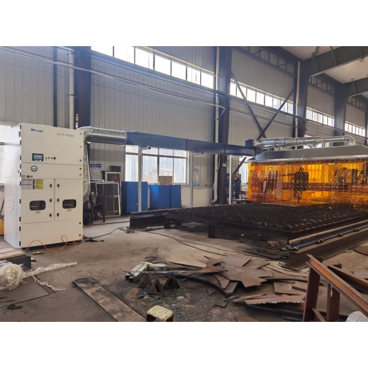 等离子火焰切割 移动式集尘罩 烟尘净化设备图3