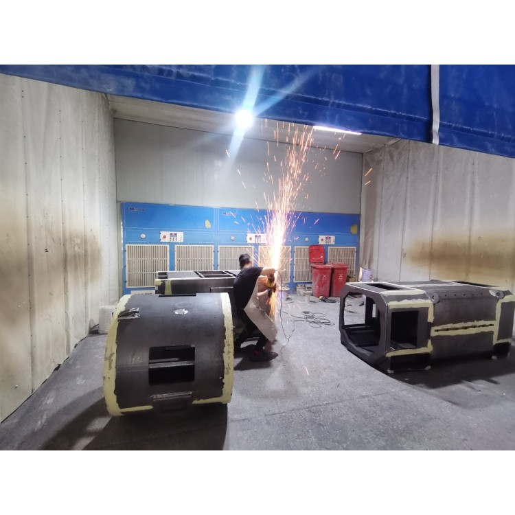 供应 防爆打磨除尘柜 移动伸缩式打