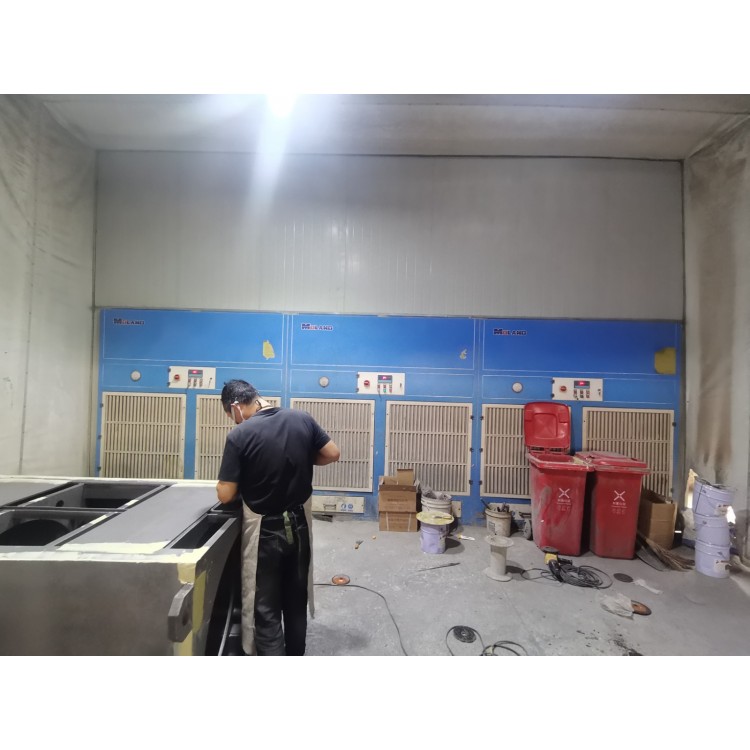 供应 防爆打磨除尘柜 移动伸缩式打磨房 非标定制图2