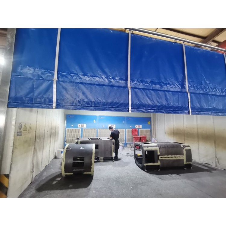 供应 防爆打磨除尘柜 移动伸缩式打磨房 非标定制图3