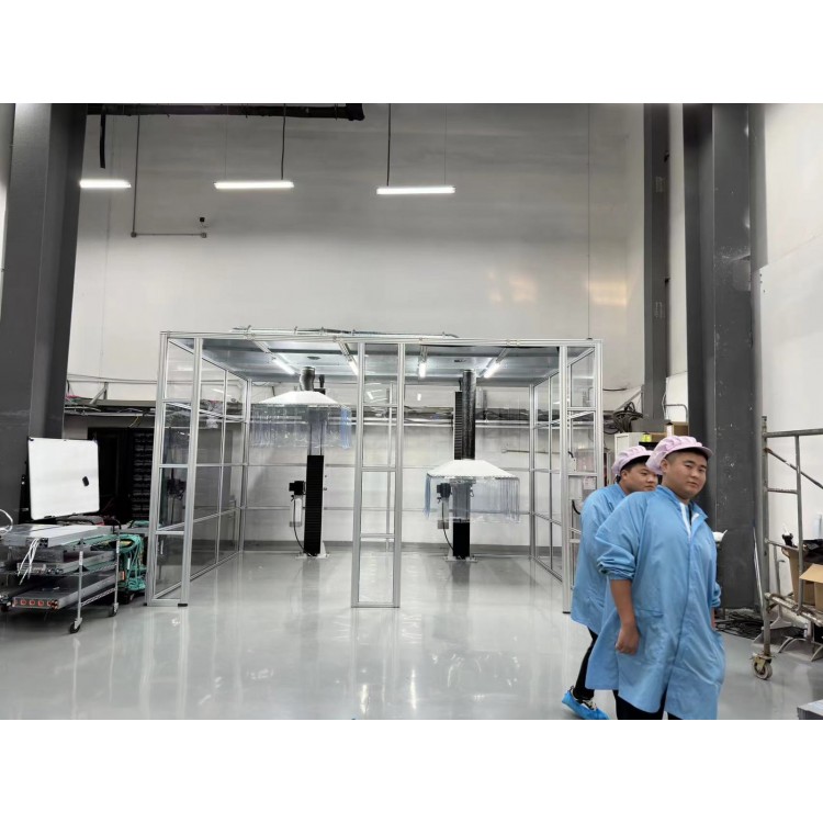 美蓝环保 供应 某知名大型软件集团粉尘净化系统 罩吸式除尘图2