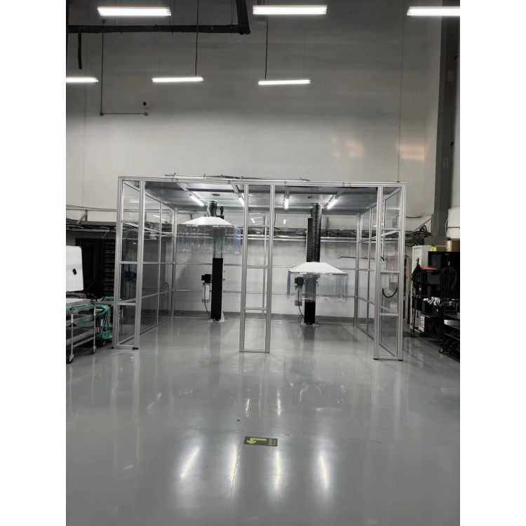 美蓝环保 供应 某知名大型软件集团粉尘净化系统 罩吸式除尘图4