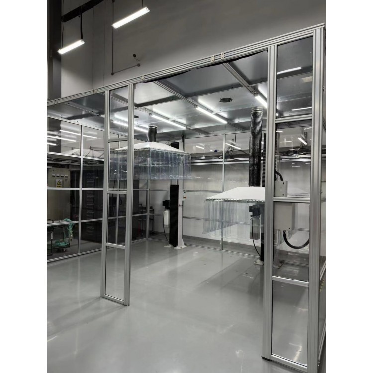 美蓝环保 供应 某知名大型软件集团粉尘净化系统 罩吸式除尘图5