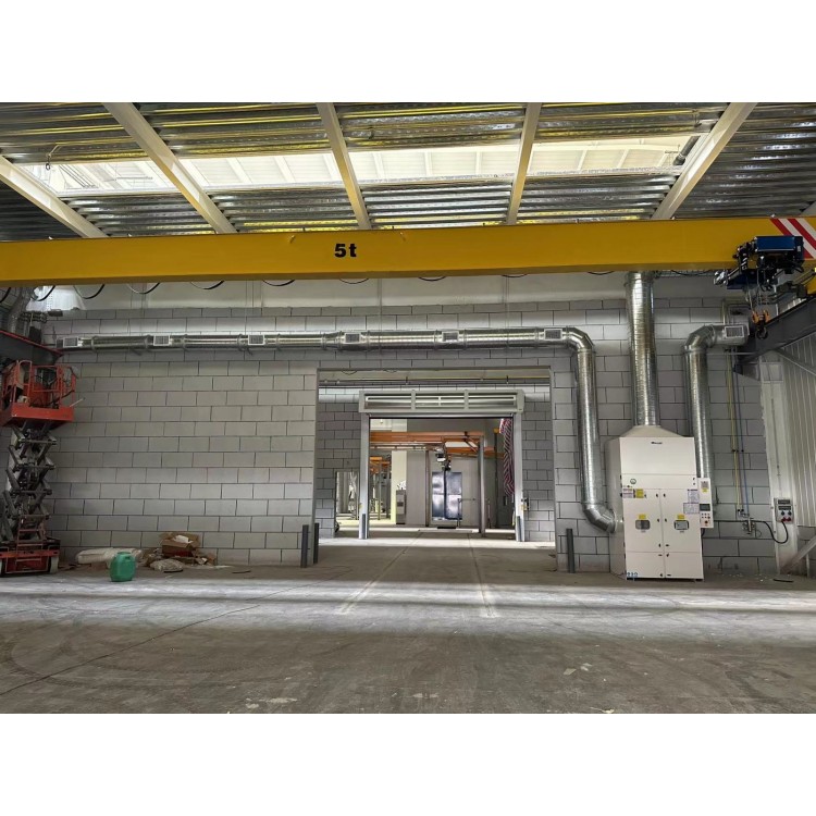 打磨柜 配套 吹吸式烟尘净化设备 高大车间整体集中除尘系统图2