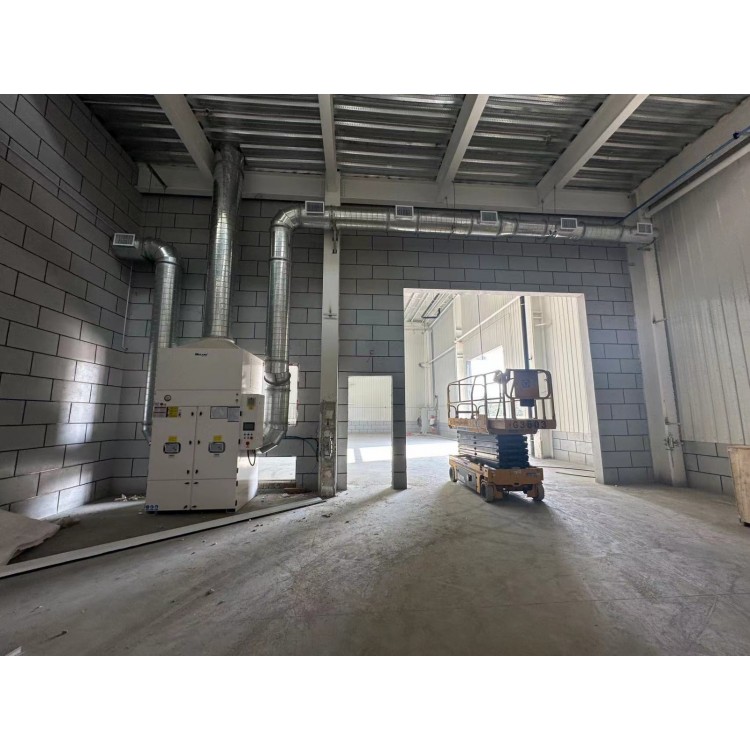 打磨柜 配套 吹吸式烟尘净化设备 高大车间整体集中除尘系统图4