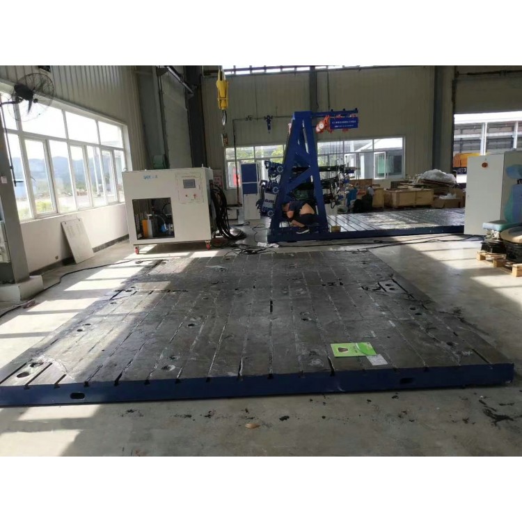 铸铁试验平台电机试验平台检测平板钳工工作台研磨平台图2