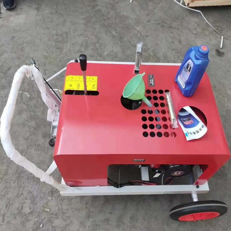 电动拽穿管器 线缆输送机 纯汽油机