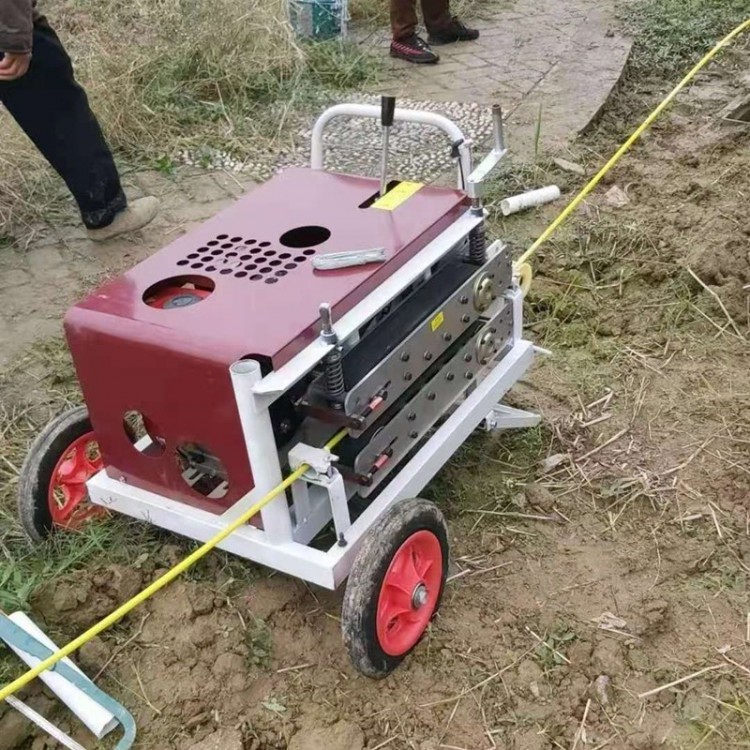 拉线拉缆机 架空管道光纤放缆机