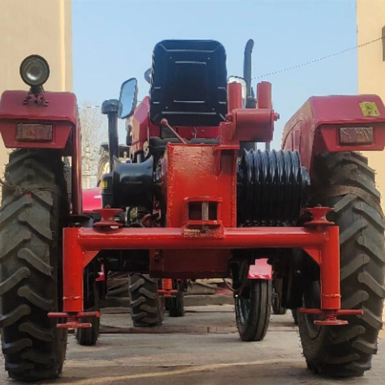 拽电缆拖拉机绞磨 四轮牵引绞磨机 