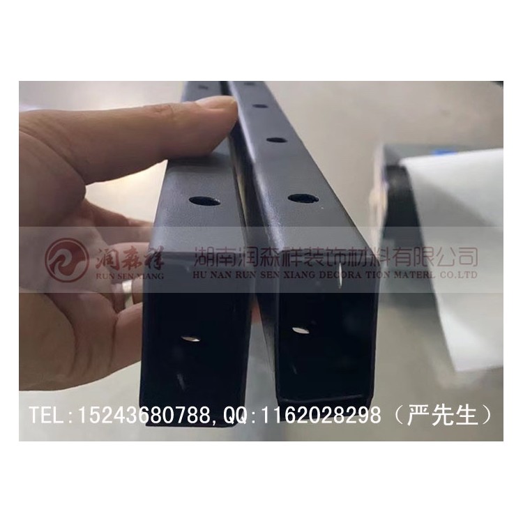 广州U型铝板干挂件|东莞勾搭龙骨厂|珠海C型冲孔龙骨图3