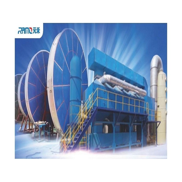 沸石转轮吸附脱附-催化燃烧系统