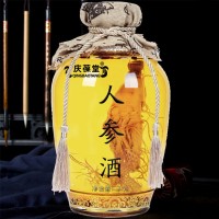 百未草人参酒  厂家加工 山东庆葆堂