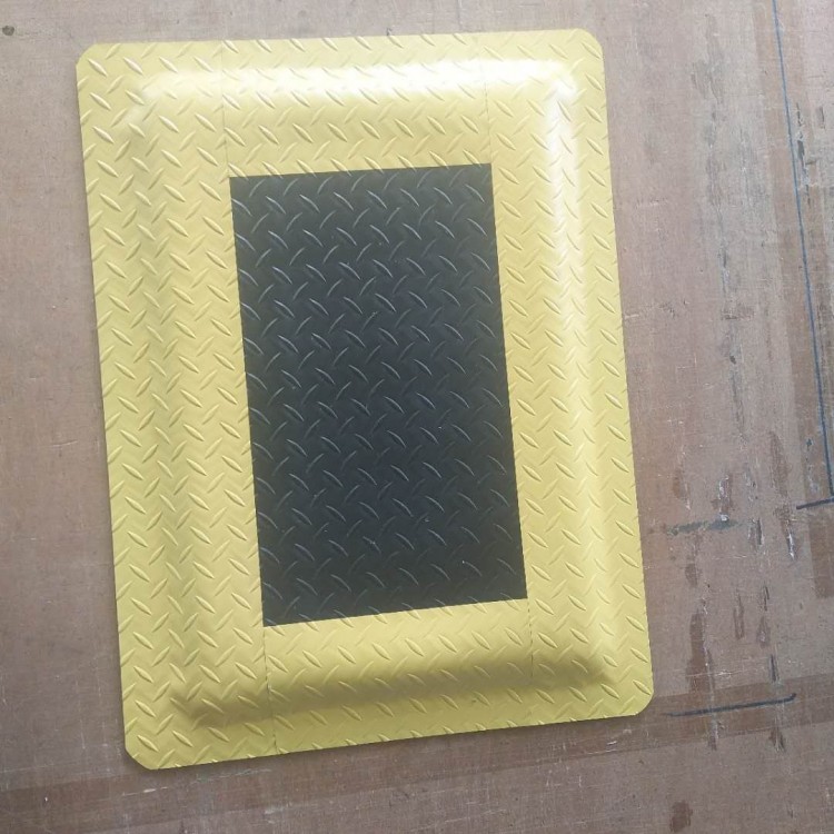 车间缓解疲劳垫，过道抗疲劳地垫，灰色防疲劳脚垫图3