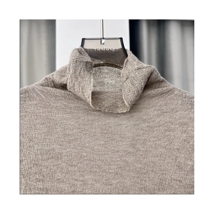 温碧霞代言IRENENA服装高领长袖打底衫气质百搭显瘦上衣图3