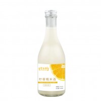 柠檬糯米酒配制酒玻璃瓶低度糯米酒甜酒OEM贴牌代加工定制