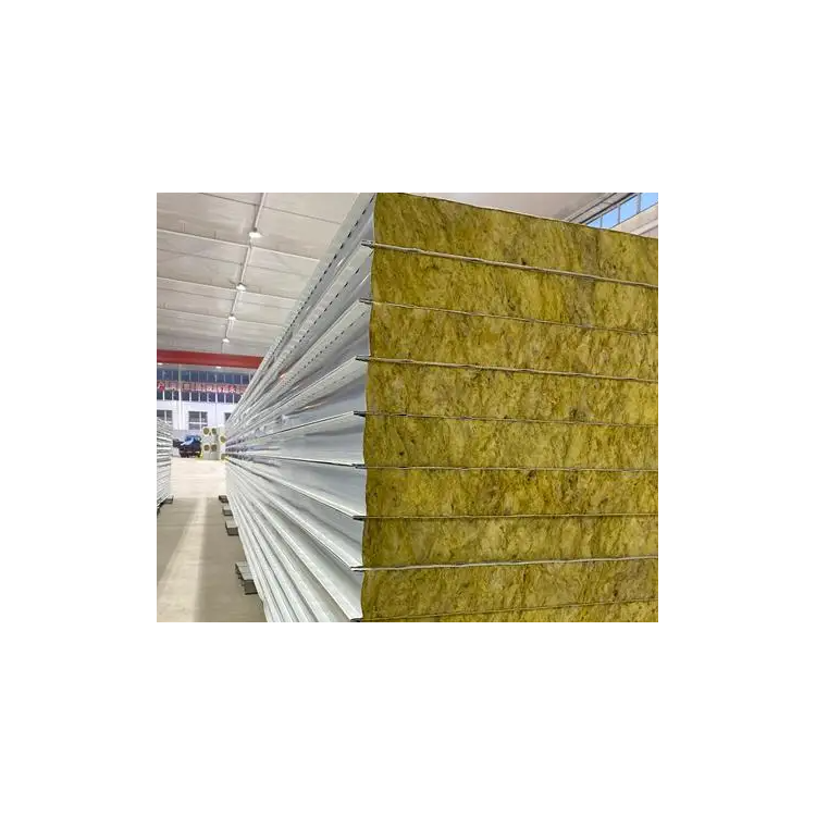 彩钢岩棉板 保温隔热性能稳定图2