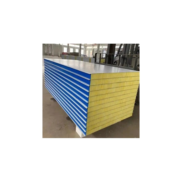 双层机制彩钢岩棉板货源虫足图2