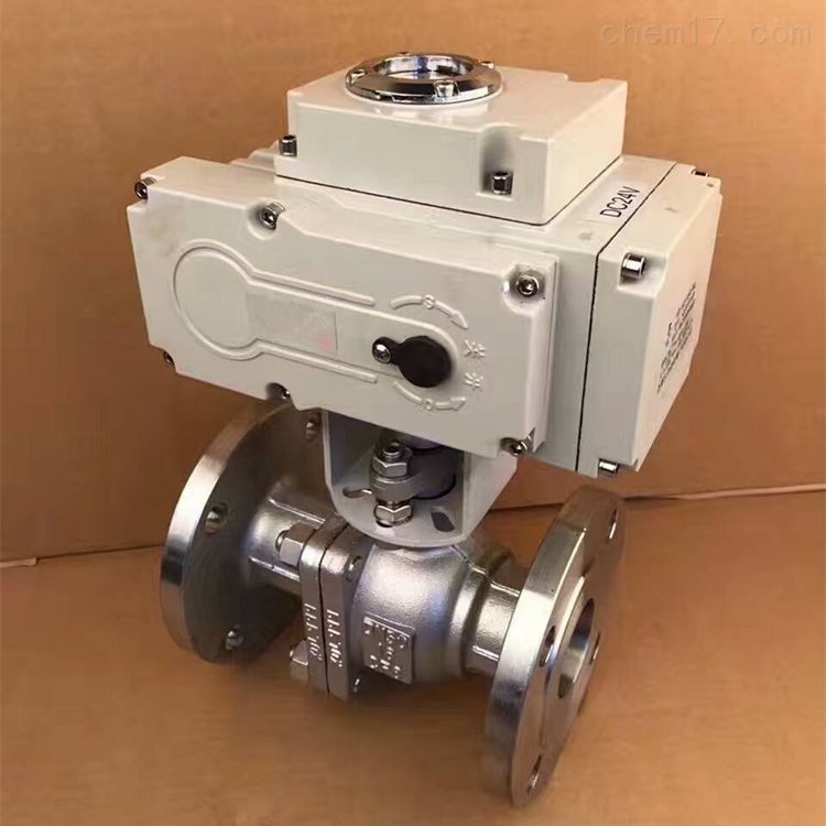 Q641F电动球阀 不锈钢电动球阀图2